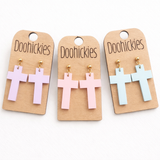 Small Pastel Cross Collection - Easter Earrings