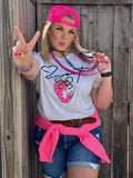 Sweet Strawberry Tee - PLEASE ALLOW 3-5 BUSINESS DAYS FOR SHIPPING