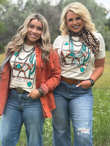 Lauren's Longhorn Tee - PLEASE ALLOW 3-5 BUSINESS DAYS FOR SHIPPING