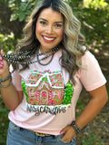Callie Ann Stelter Gingerbread House Tee & Sweatshir- PLEASE ALLOW 3-5 BUSINESS DAYS FOR SHIPPINGt