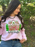 Callie Ann Stelter Gingerbread House Tee & Sweatshir- PLEASE ALLOW 3-5 BUSINESS DAYS FOR SHIPPINGt