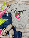 Sweet Strawberry Tee - PLEASE ALLOW 3-5 BUSINESS DAYS FOR SHIPPING
