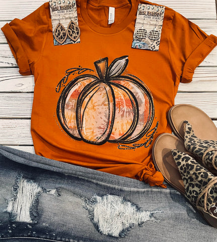 Tye Dye Pumpkin - PLEASE ALLOW 3-5 DAYS FOR SHIPPING