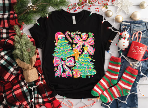 CHRISTMAS TREE AND BOWS - PLEASE ALLOW 3-5 BUSINESS DAYS FOR SHIPPING