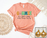 Gammie- Floral Stitch - PLEASE ALLOW 3-5 BUSINESS DAYS FOR SHIPPING