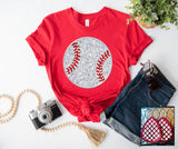 Glitter Baseball- PLEASE ALLOW 3-5 BUSINESS DAYS FOR SHIPPING
