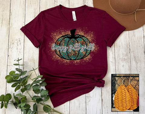Happy Fall Y'all- Sparkle - PLEASE ALLOW 3-5 DAYS FOR SHIPPING