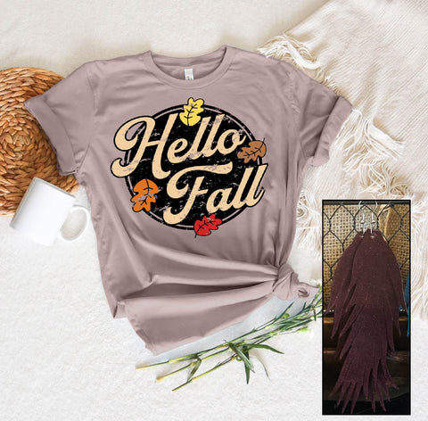 Hello Fall- Leaves - PLEASE ALLOW 3-5 DAYS FOR SHIPPING