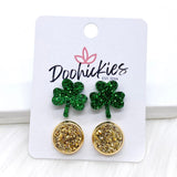Feelin' Lucky Duos (3 Options) -Earrings