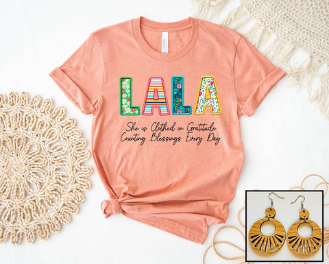 Lala- Floral Stitch - PLEASE ALLOW 3-5 BUSINESS DAYS FOR SHIPPING
