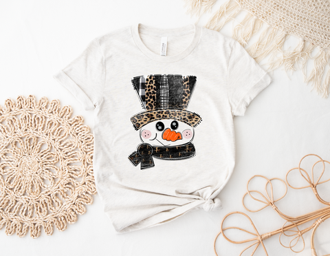 Leopard Snowman - PLEASE ALLOW 3-5 BUSINESS DAYS FOR SHIPPING