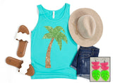 Palm Tree (Sequin Look) - PLEASE ALLOW 3-5 BUSINESS DAYS FOR SHIPPING