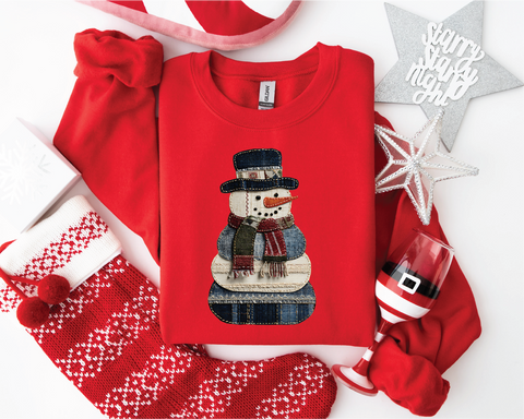 Patch Snowman - PLEASE ALLOW 3-5 BUSINESS DAYS FOR SHIPPING