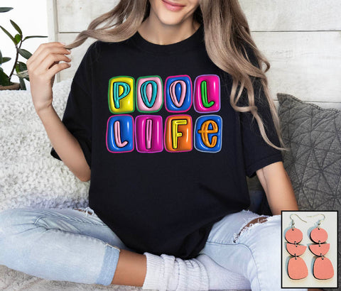 Pool Life- Puff Look - PLEASE ALLOW 3-5 BUSINESS DAYS FOR SHIPPING