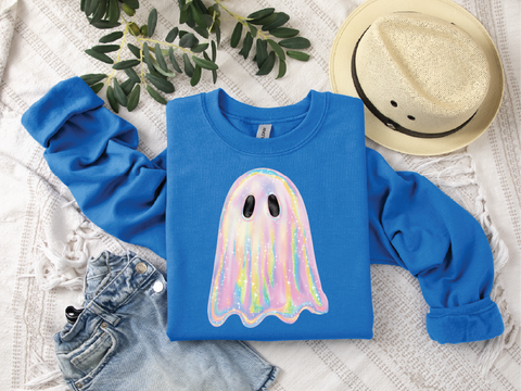 Shimmer Ghost  Fall Graphic Tee - PLEASE ALLOW 3-5 BUSINESS DAYS FOR SHIPPING