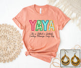 Yaya- Floral Stitch - PLEASE ALLOW 3-5 BUSINESS DAYS FOR SHIPPING