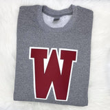 Varsity W Sweatshirt