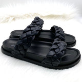 Malia's Black Sandals