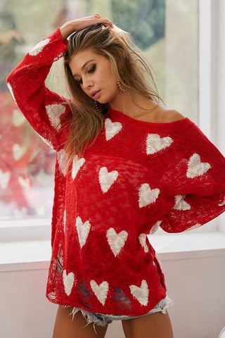 Juliet's Heart Sweater Top